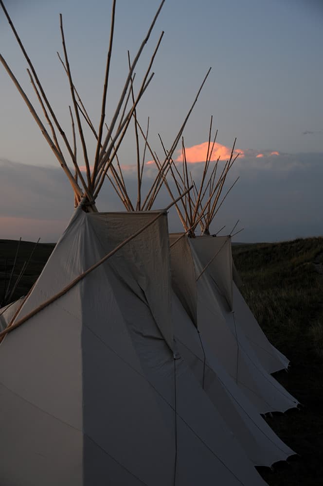 Lakota Tipi Camp